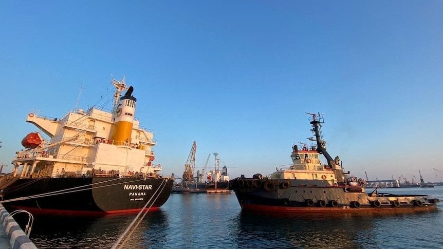 英国諜報機関は、ロシアがウクライナの穀物輸出をさらに妨害するために黒海で民間船舶を攻撃する可能性があることを示している