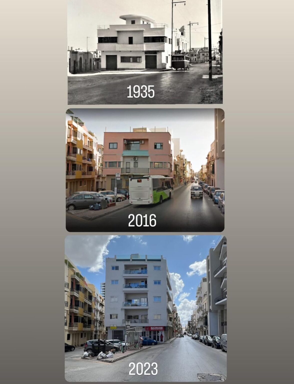 マルタではモダニズム建築の保存にはあまり関心がありません