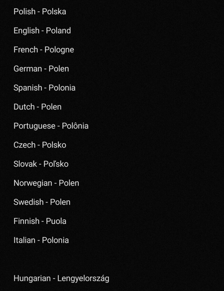 ポーランド