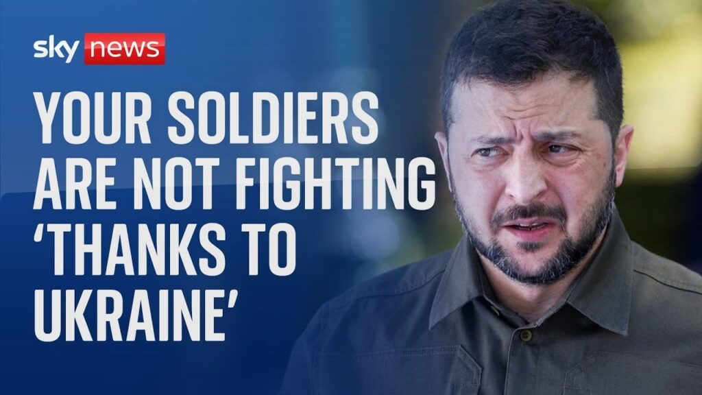 ビデオ: 「ウクライナのおかげで兵士たちは戦っていない」 - ゼレンスキー