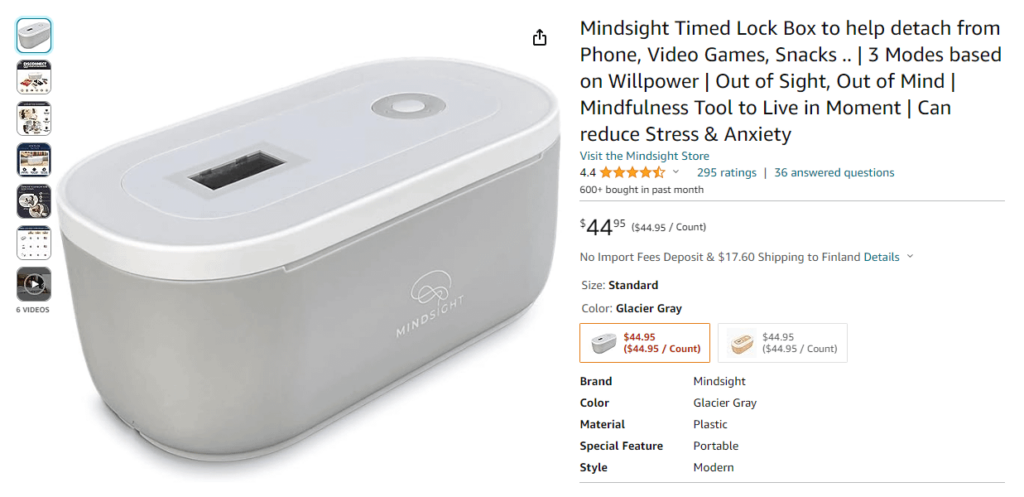 同様のものを低価格で販売しているフィンランドのウェブサイトはありますか?