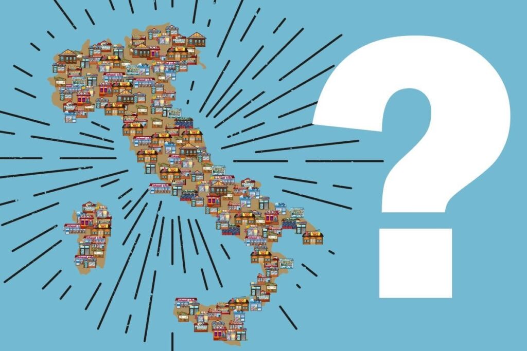 バーとレストラン：イタリアには多すぎますか？  33万の敷地はヨーロッパの記録です