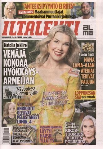 iltalehti / iltasanomat の週末版の表紙には、ほとんど必ず美しい女性が登場するのはなぜですか? 何か古い伝統なのでしょうか？