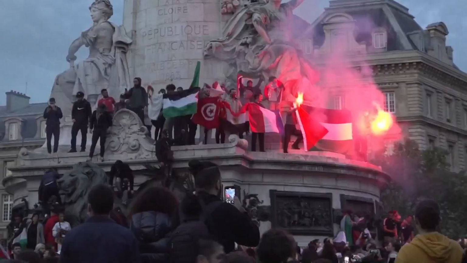 イスラエル・パレスチナ戦争中のフランスとポーランドの人々の異なる行動