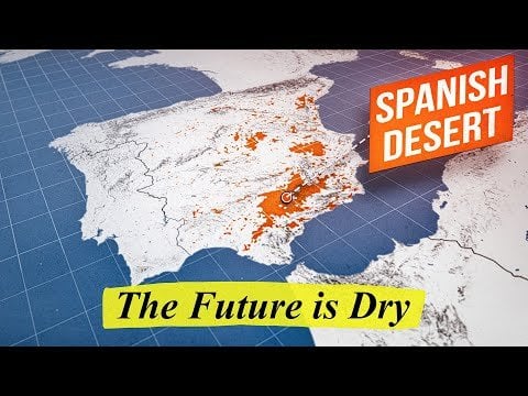 なぜスペインが砂漠になりつつあるのか - スペインの主要な問題の 1 つに関する優れたビデオ