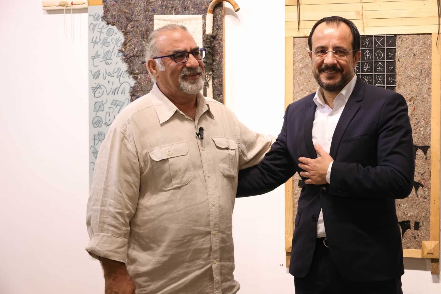 ギリシャ系キプロス人とトルコ系キプロス人は同じだと大統領が語る