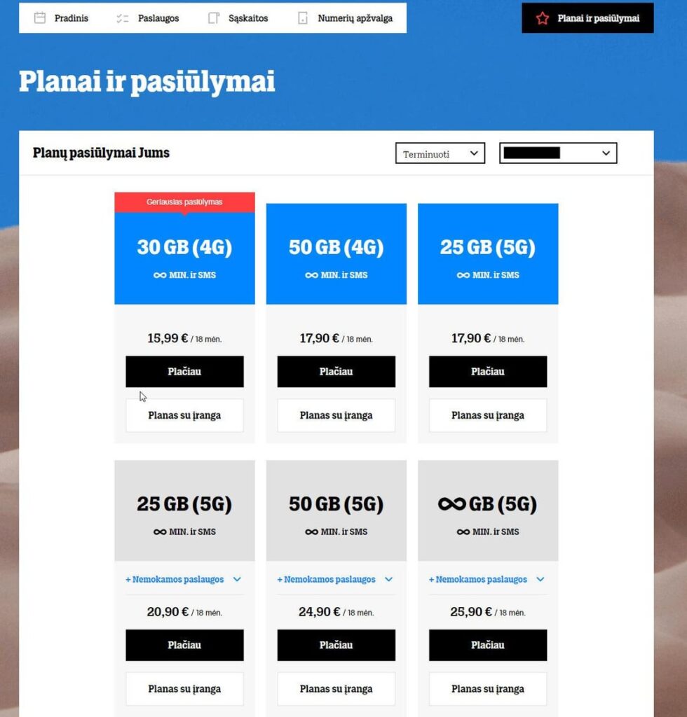 Tele2プラン Tele2プラン