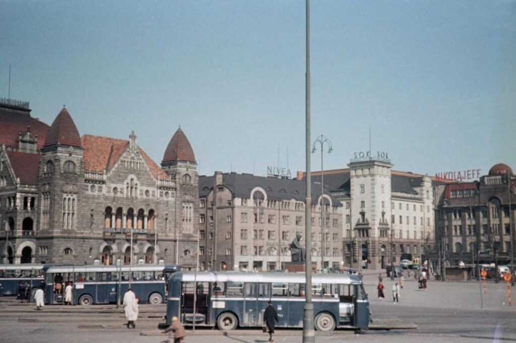 1950 年代、フィンランド、ヘルシンキの歴史的写真 (クレジット: Aukusti Tuhka/Finnish Heritage Agency)