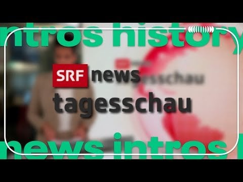 ニュース イントロの年表/ニュース イントロの進化: SRF Tagesschau (1953 年以降/1953 年以降) [coffemansky, 2023]