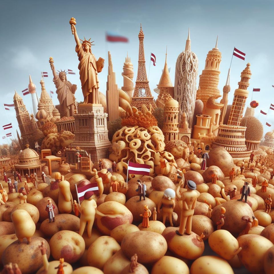 そこで...私は人工知能に尋ねました。  「もしラトビア人が世界を統治したら、どんな世界になるでしょうか？」