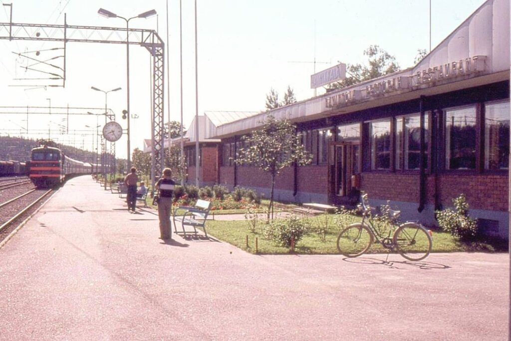 1970 年代から 1980 年代の歴史的な写真 フィンランドのラッペーンランタ、ソ連国境からわずか 20 km の都市