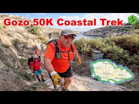 ゴゾ島 50 km 海岸トレッキング マルタ ヨーロッパ