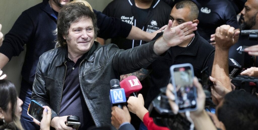 ミレイ氏がアルゼンチンの新大統領になる