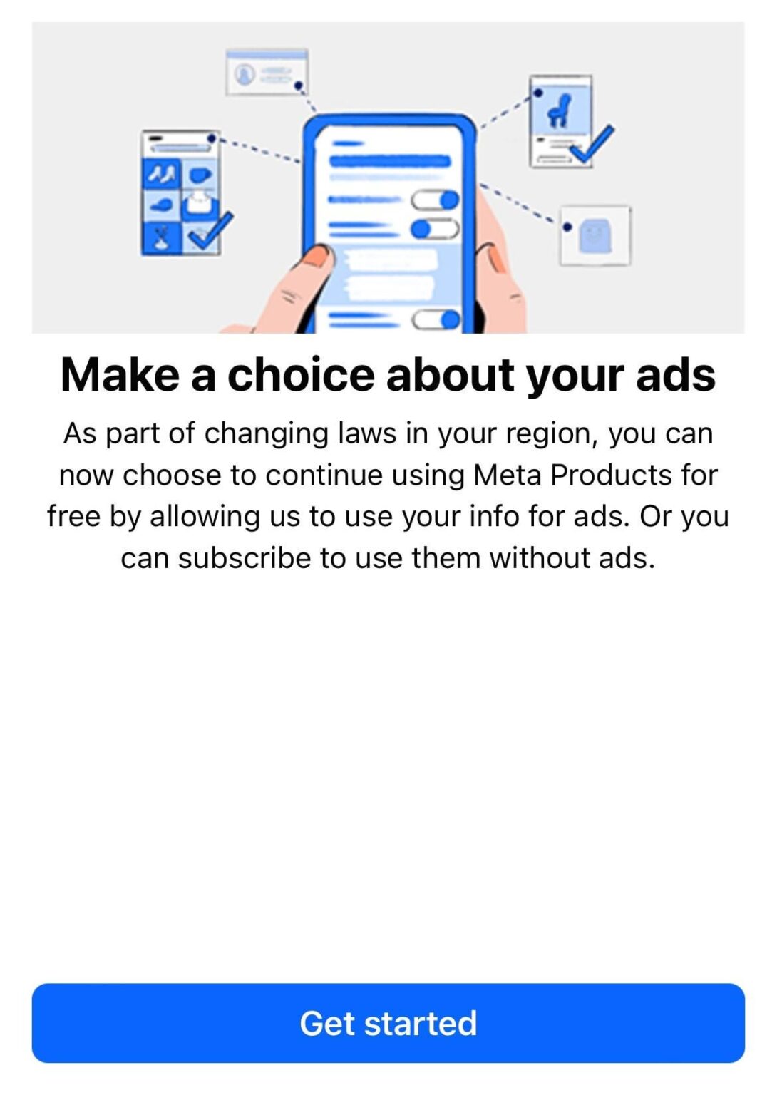 Facebook (メタ) は、データを開示しないと金銭を要求します。