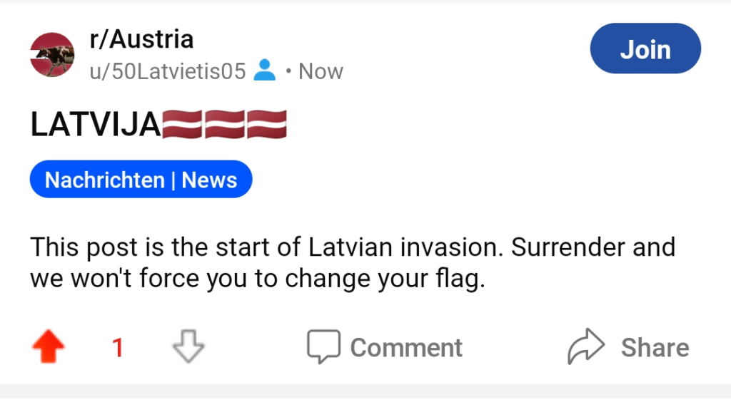 オーストリアに侵攻しましょう