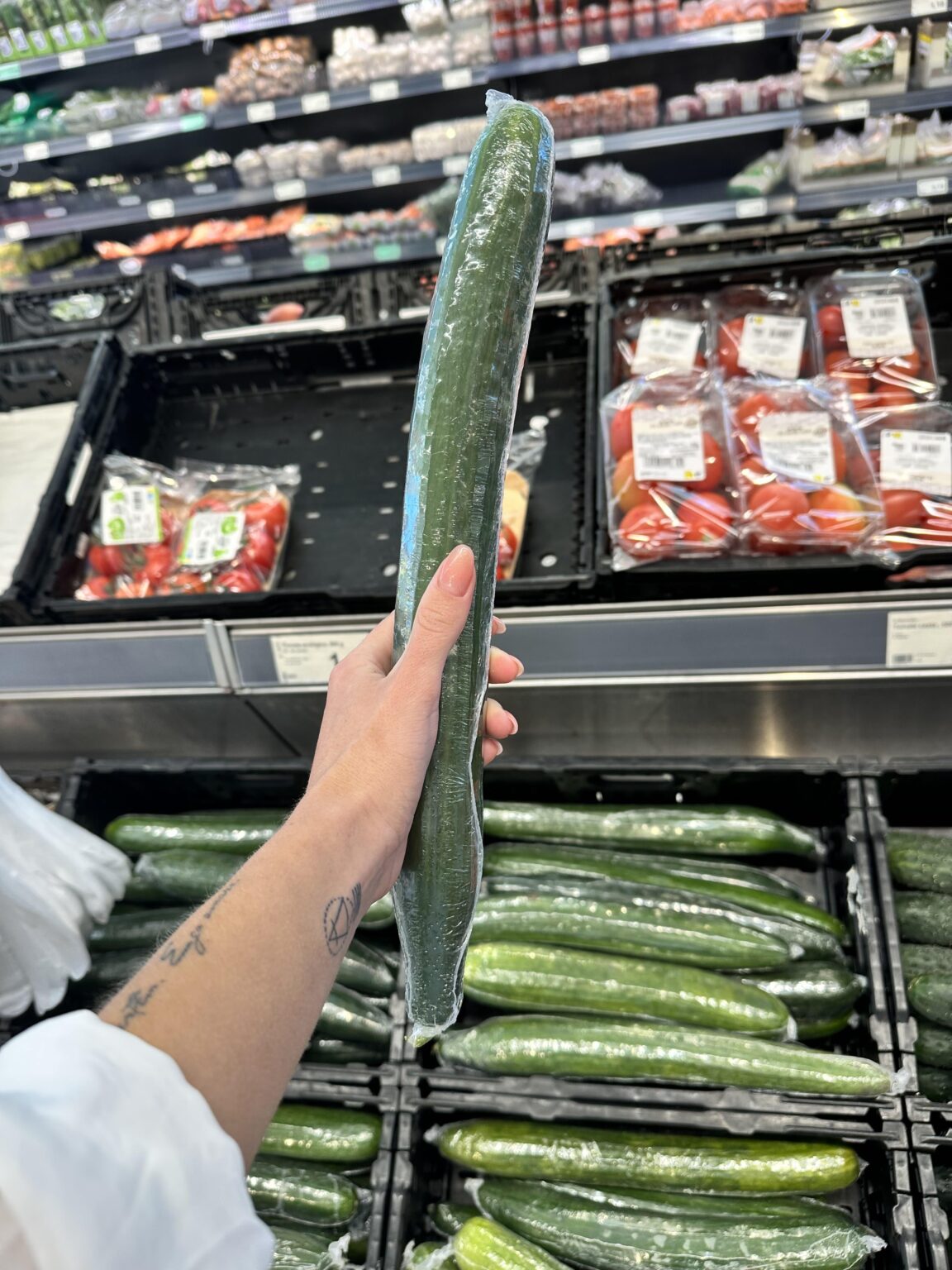 スペインのキュウリは世界一硬いキュウリです🤣