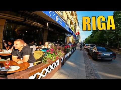 リガのアメリカ人観光客 - Lido Restaurant