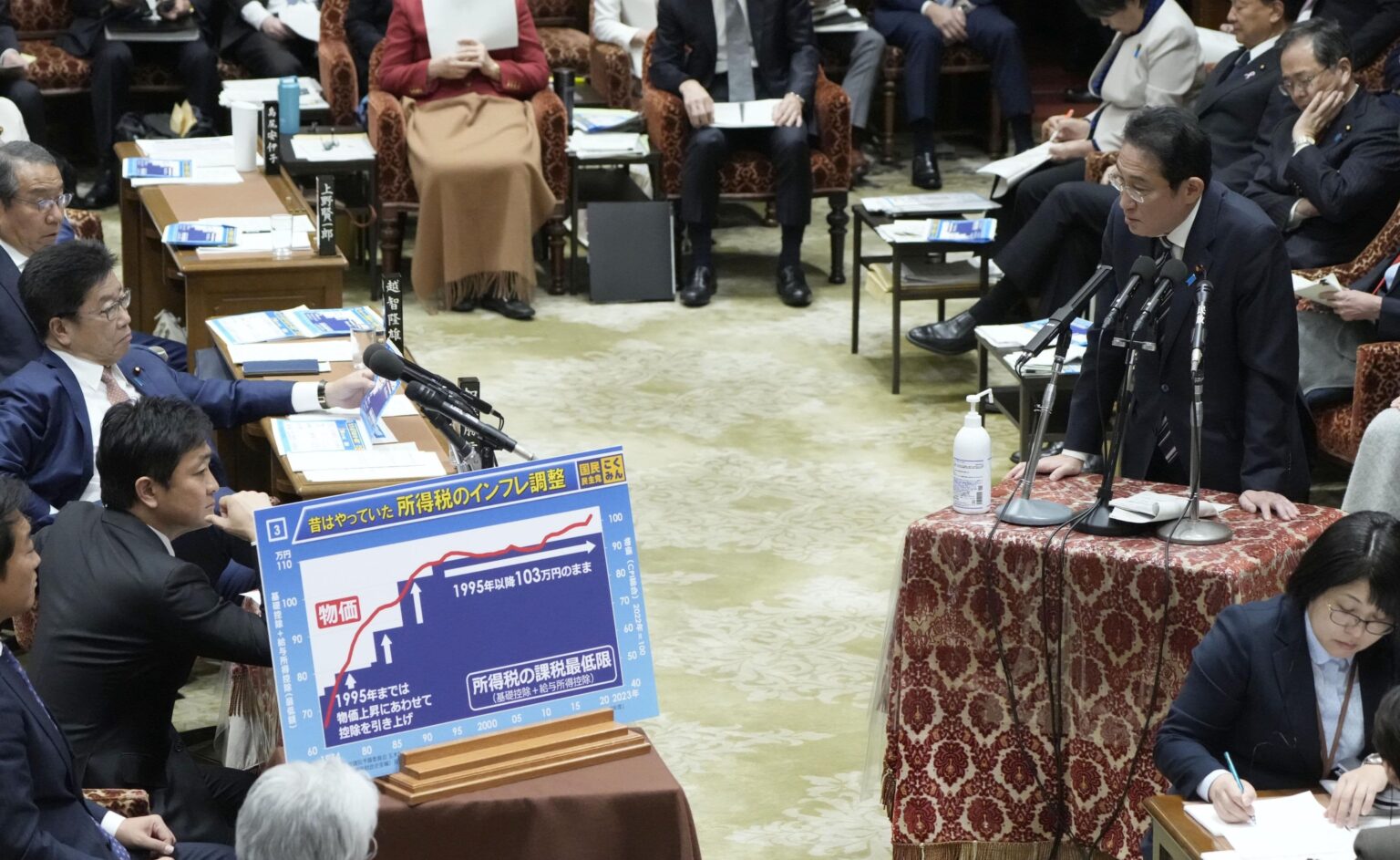 「トリガー条項」凍結解除検討へ 首相、与党と国民民主との間で