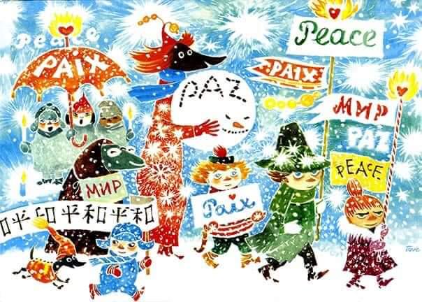 トーベ ヤンソンの 1981 年の絵