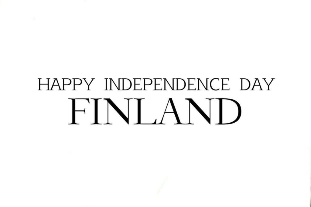 フィンランド独立記念日おめでとうございます!  💙🤍🇫🇮