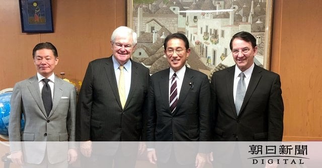 米国の旧統一教会元会長も同席か 岸田氏の面会時とみられる写真も