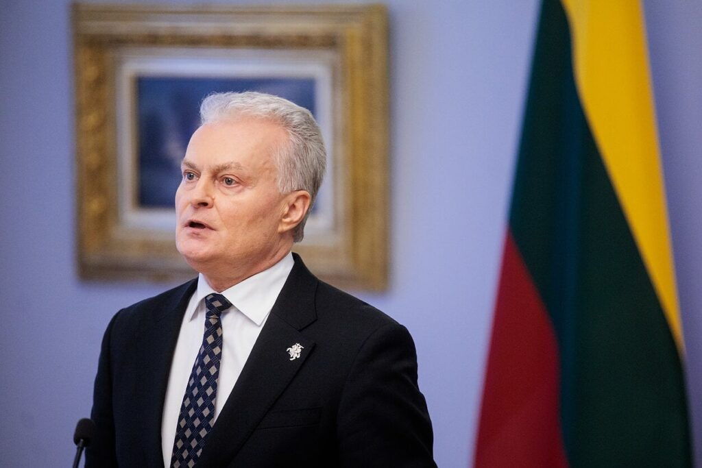 ヒタナス・ナウセーダ氏は大統領として２期目を目指す。