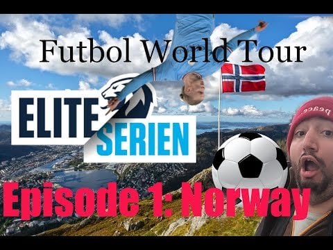 私には各国でサッカーの試合を観戦するという夢があります、その第一歩はノルウェーでした