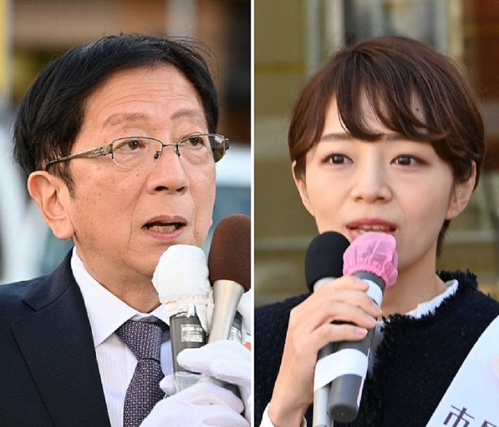 武蔵野市長選 自公推薦の小美濃さん、339票差で初当選 裏金事件の逆風跳ね返す