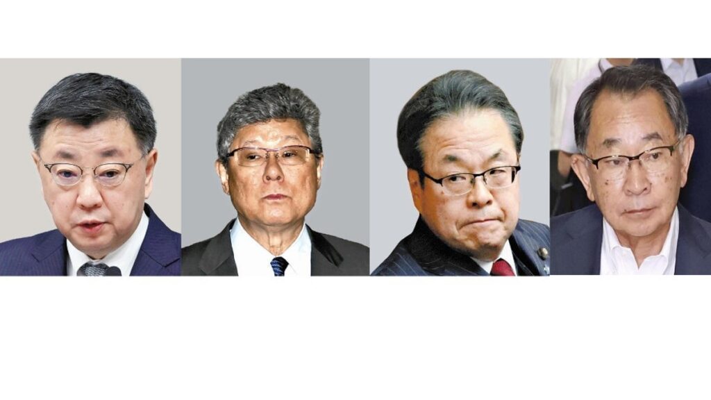 特捜部が安倍派幹部の４氏を任意聴取…松野・高木・世耕・塩谷各氏に経緯を確認か