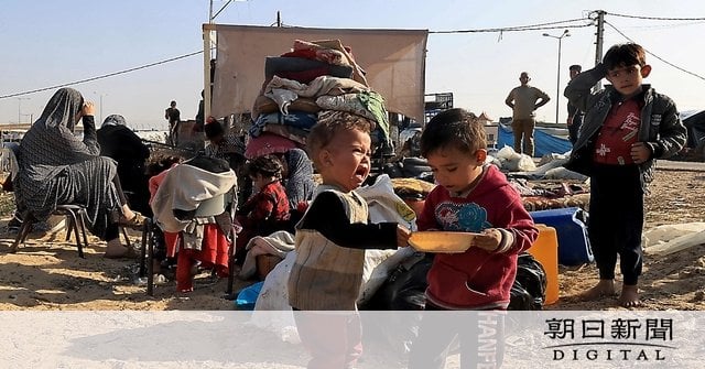 ガザ南部、最大都市に侵攻 避難１８０万人、全人口の８割に イスラエル指示に国連機関「人々パニック」