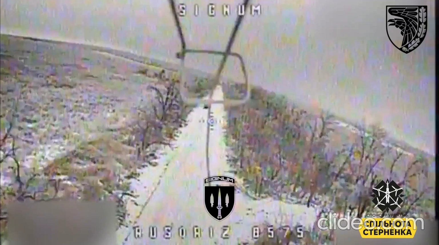 第93旅団のウクライナのドローン操縦者は、バフムット地域で活動しているとされるロシアの輸送車両を標的にすることに成功した。