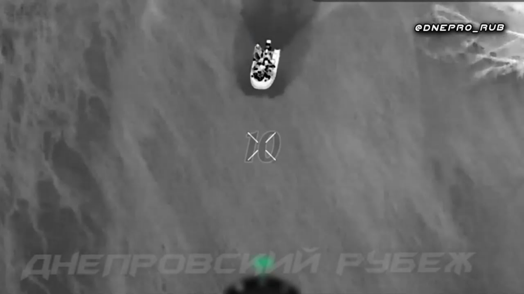 クリンキ付近でボートが襲撃される