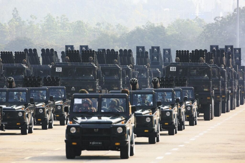 沈黙を保つミャンマー国軍と3武装勢力…中国の仲介で再び会談 まだ停戦合意に至らない状況か