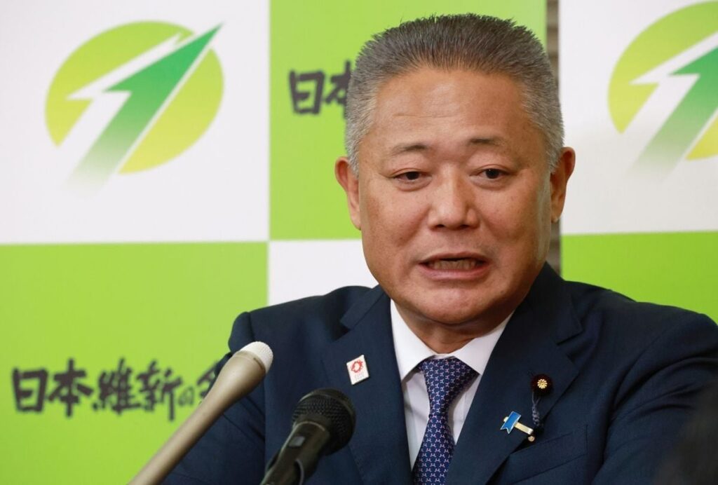 前原新党と統一会派も 維新の馬場代表