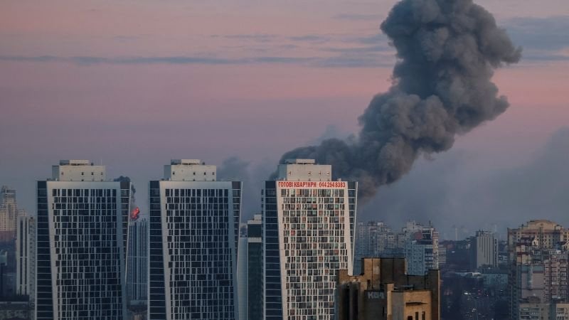 ロシア、ウクライナに本格侵攻開始以来最大規模の空爆を実施