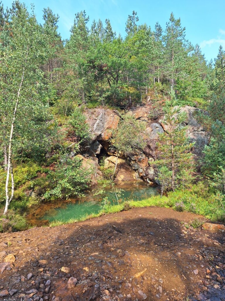 イングランド銅鉱山、 [Øvrebø, Vennesla, Agder, Norway]