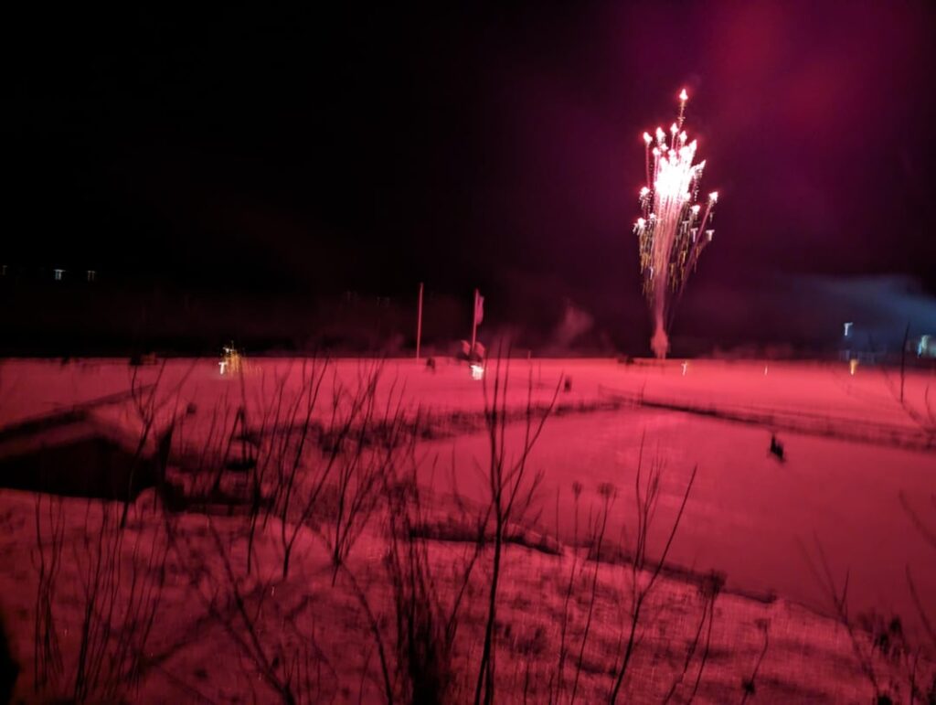 新年のマーキング