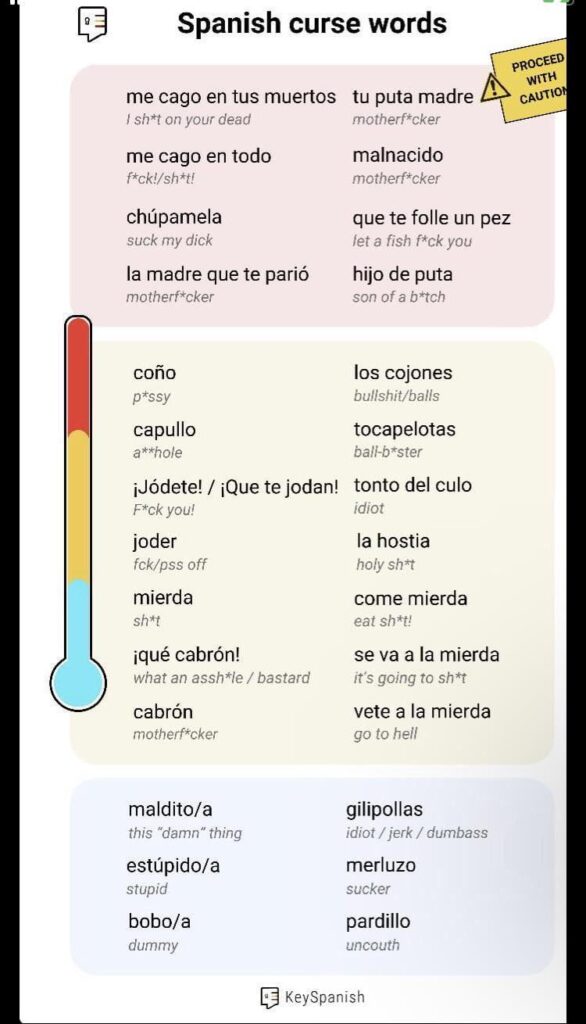 グリンゴスがスペイン語の侮辱を翻訳しようとしている