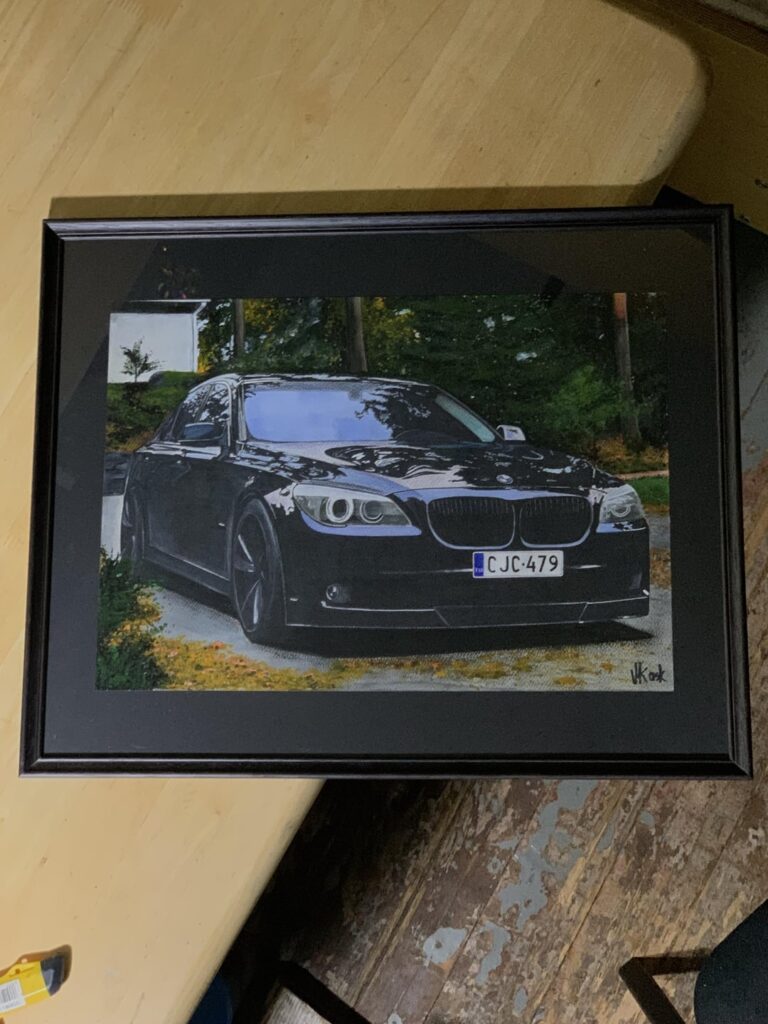 エンスージアストな車を描きます