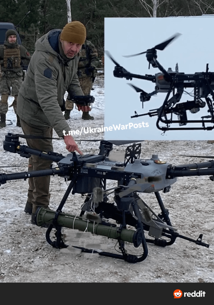 UAV DJI Agras T30、PKM 機関銃と Bullspike-AT グレネードランチャーを装備。 ウクライナ人が自由に使える興味深いキット
