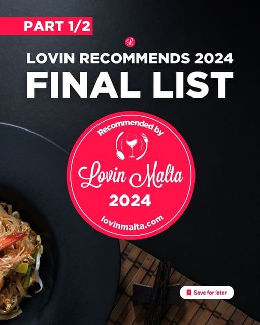 「LovinMalta のおすすめリスト」にマルタ/ゴゾ島の最高のレストランがありませんか?