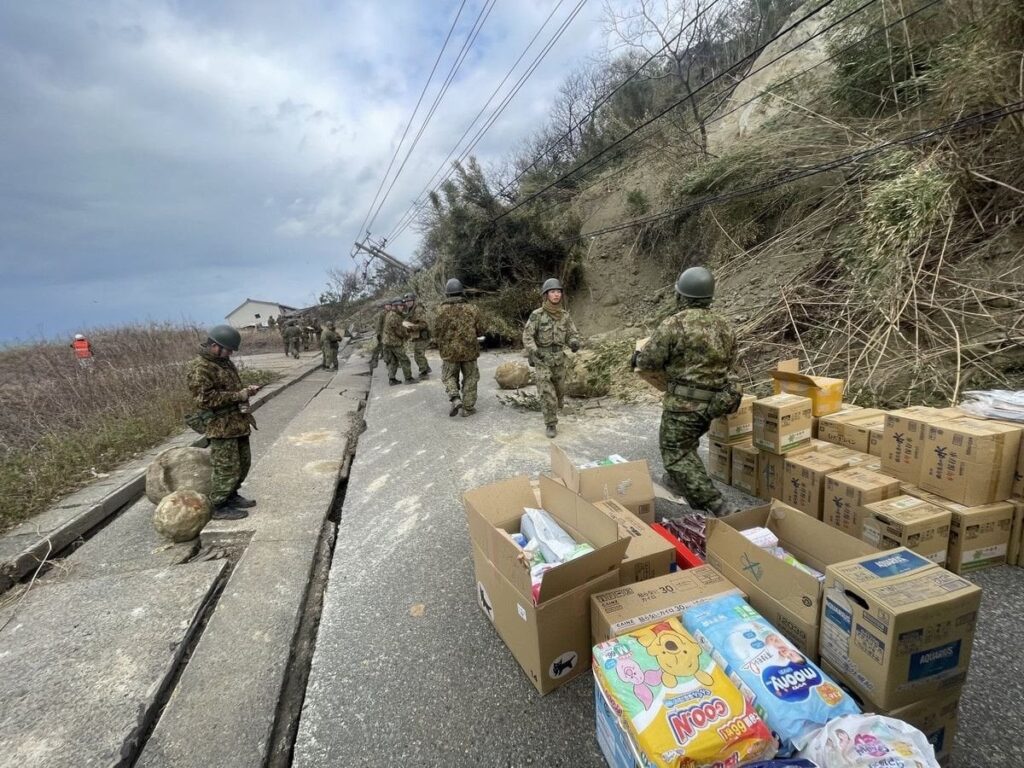 自衛隊「逐次投入」に批判も 地理条件で規模制約、任務は拡大―能登地震