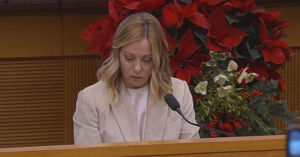 ジョルジア・メローニ首相による年末記者会見