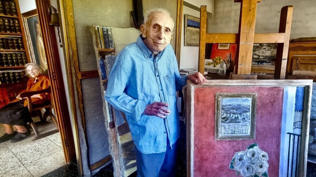 ガリシアの祖父ルイス・トラス、一日も絵を描くことをやめずに111歳で死去 | ガリシア出身で世界最高齢の現役画家、ルイス・トラス・マルティネスが111歳で死去。