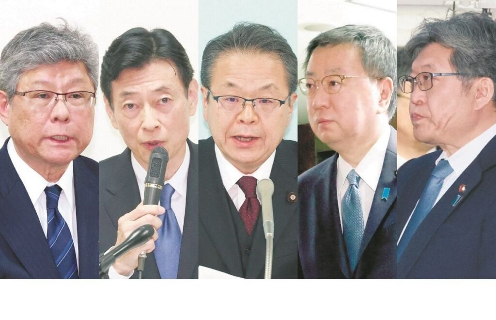 裏金おとがめなしの安倍派5人組、言い訳と開き直りと沈黙 処分を求める党内の声に岸田文雄首相は…