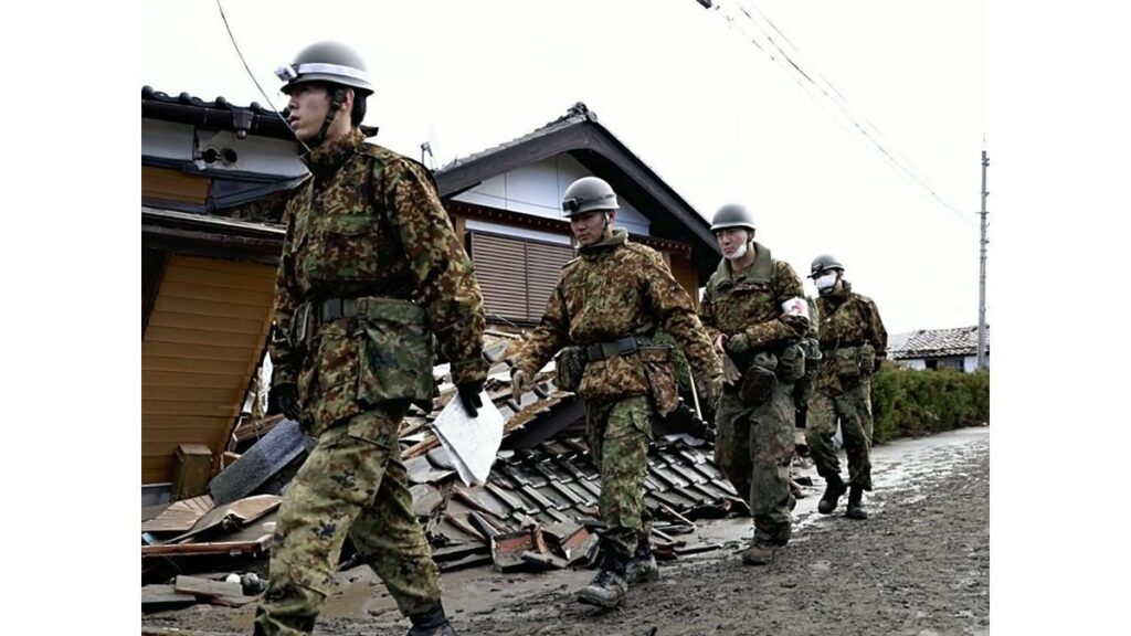 能登半島地震、被災地で活動する自衛隊員を４６００人に増強