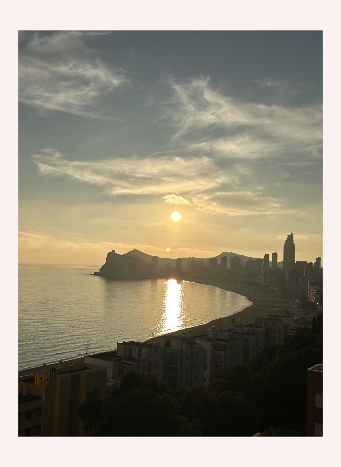 ベニドルムの夕日🌅