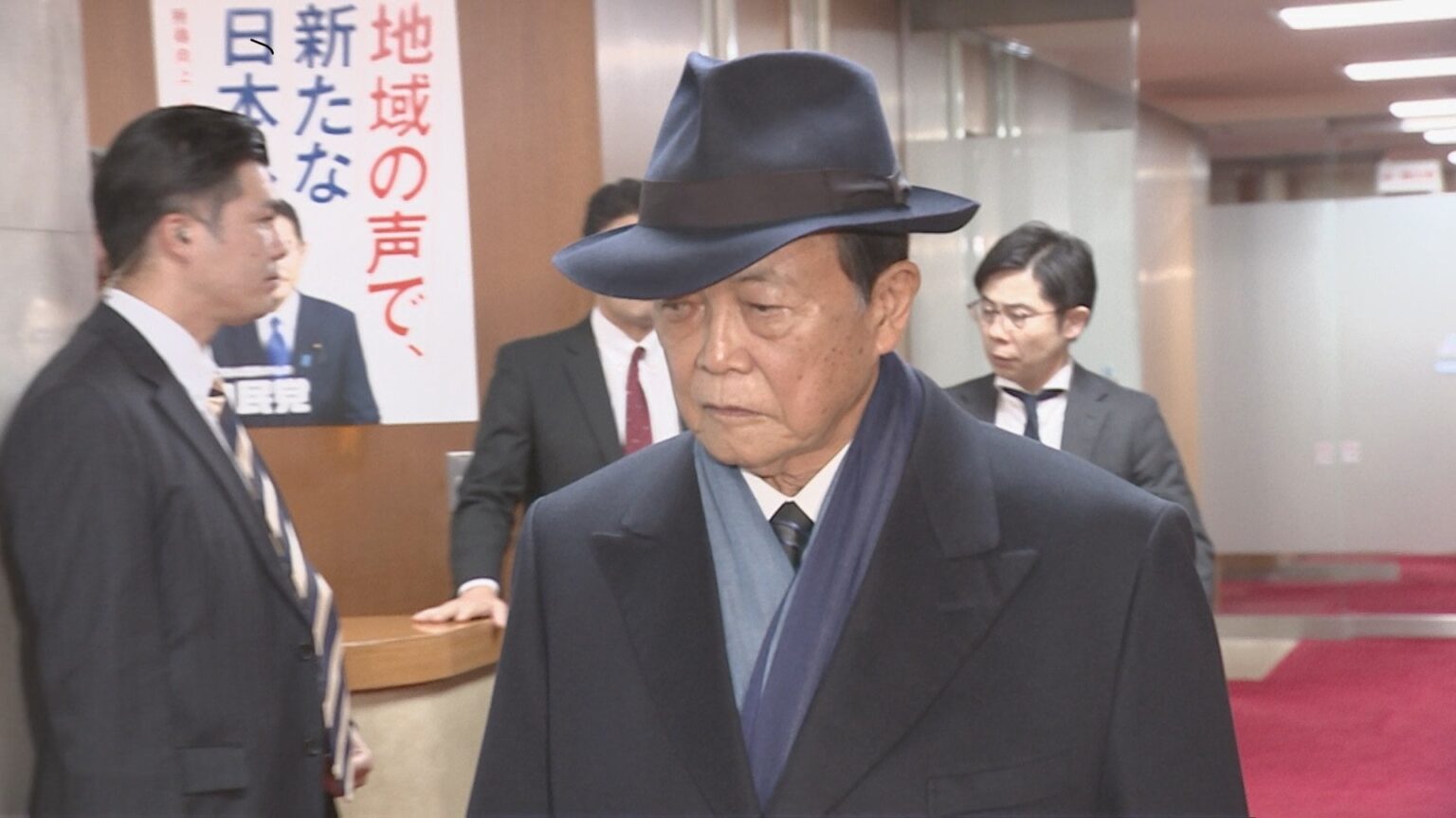 麻生氏「麻生派存続の意向」総理に伝達 裏金事件巡り安倍派・岸田派・二階派は解散