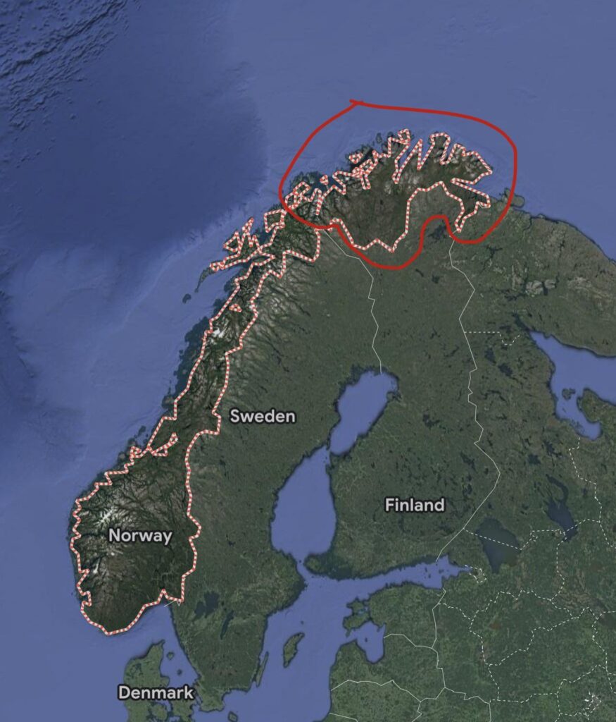 包囲されたノルウェー北部地域の生活はどのようなものですか? 土地や人々はオスロとどう違うのでしょうか？
