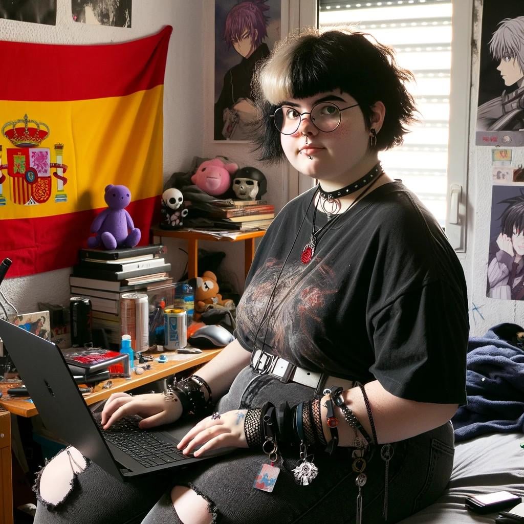 DALLE による平均的なスペイン語 Reddit ユーザー